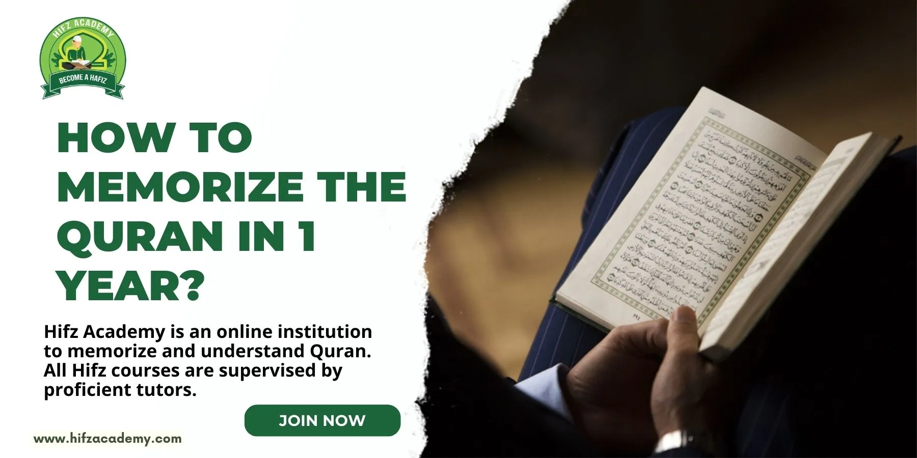 Memorize Quran in 1 Year