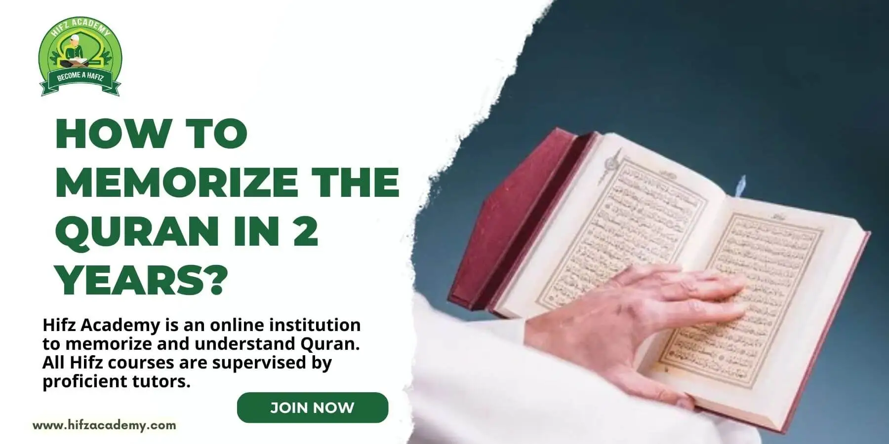 Memorize Quran in 2 Years